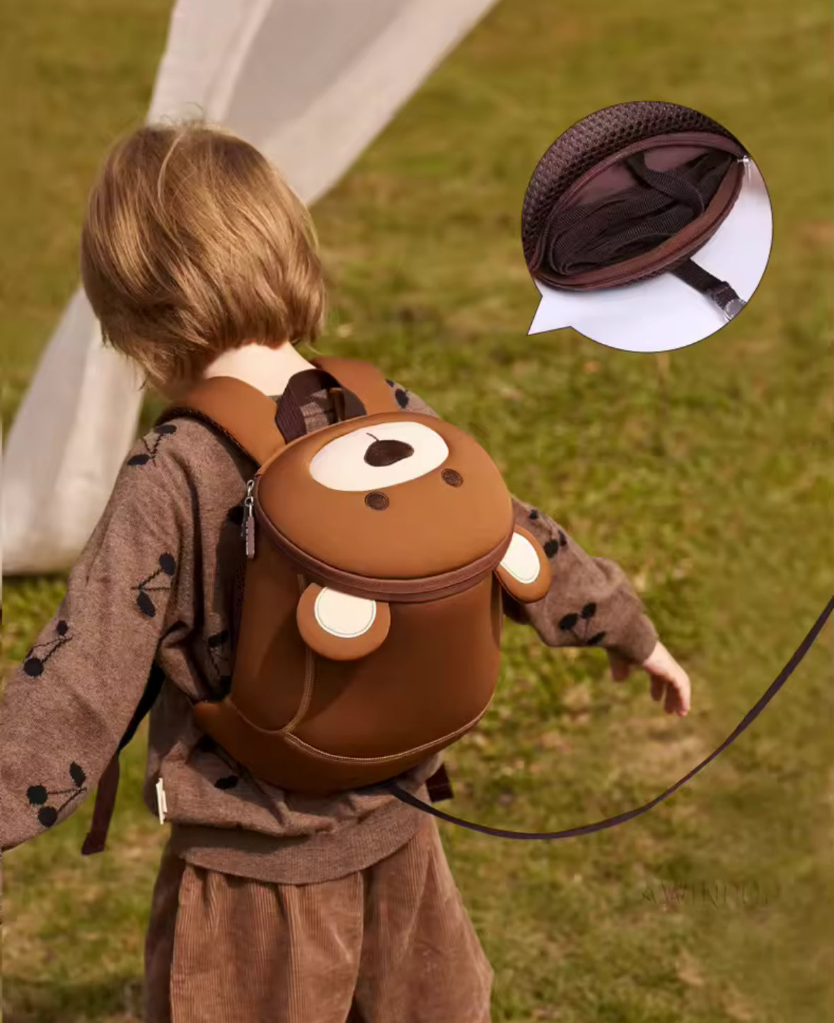 3D backpack / bear