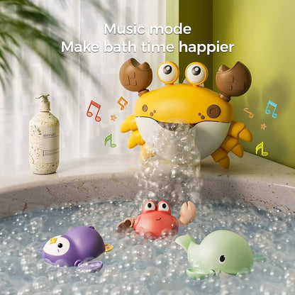 Bubble making crab toy - 4pcs