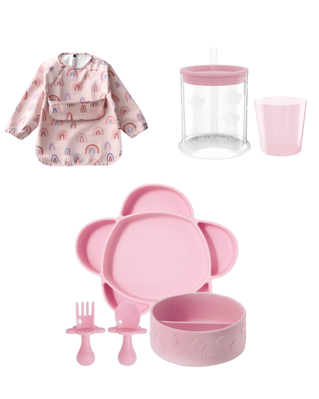 5 pcs dining set / blush