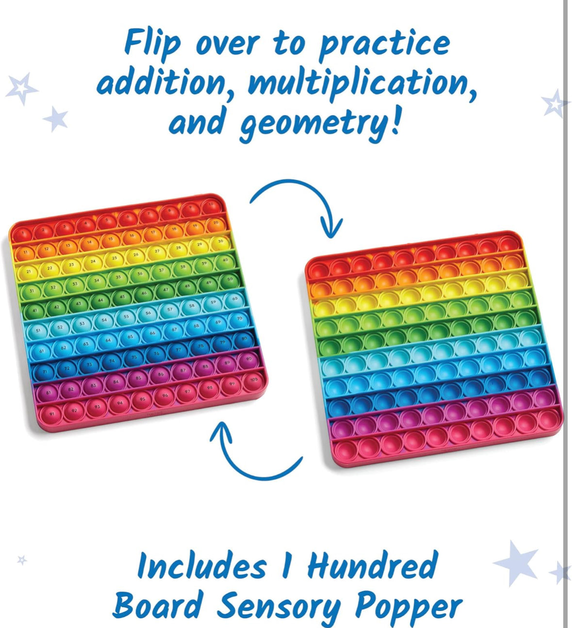 Hundred Board Sensory Bubble Popper