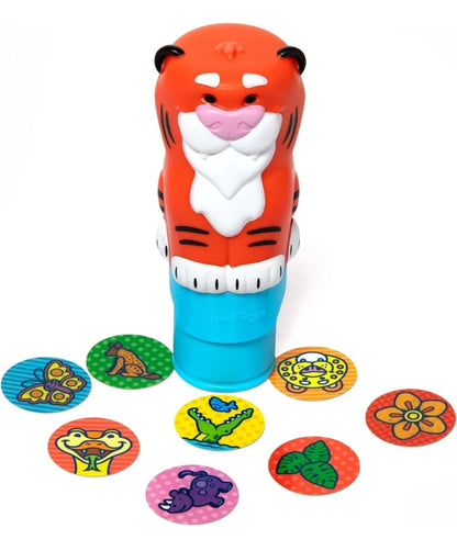 Mini activity pad & refill sticker set - tiger