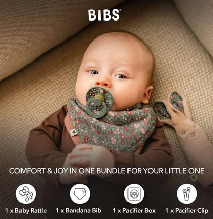 Liberty baby set - chamomile lawn / 4 pcs