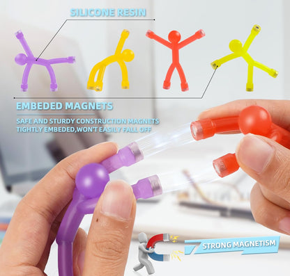 Magnetic people Toys - 5pcs ( random color )