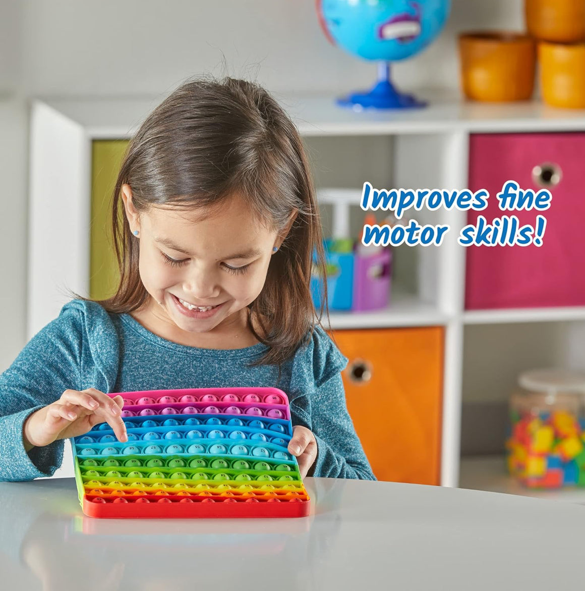 Hundred Board Sensory Bubble Popper