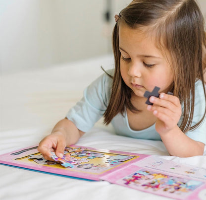 Take-Along Magnetic Jigsaw Puzzle Set - princesses