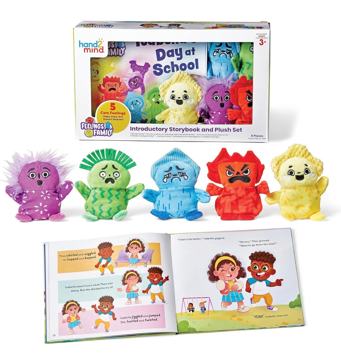 Feelings Family Introductory Storybook and Plush Set
