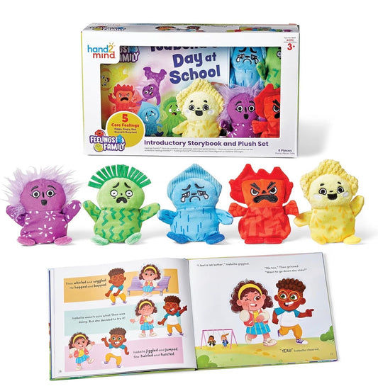 Feelings Family Introductory Storybook and Plush Set
