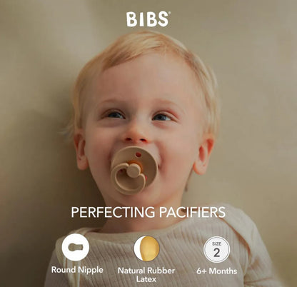 Bibs pacifier- ivory sand vanilla / 4 pcs