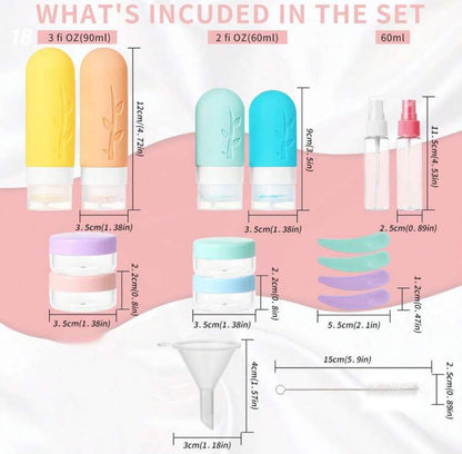 Travel Bottles for Toiletries
