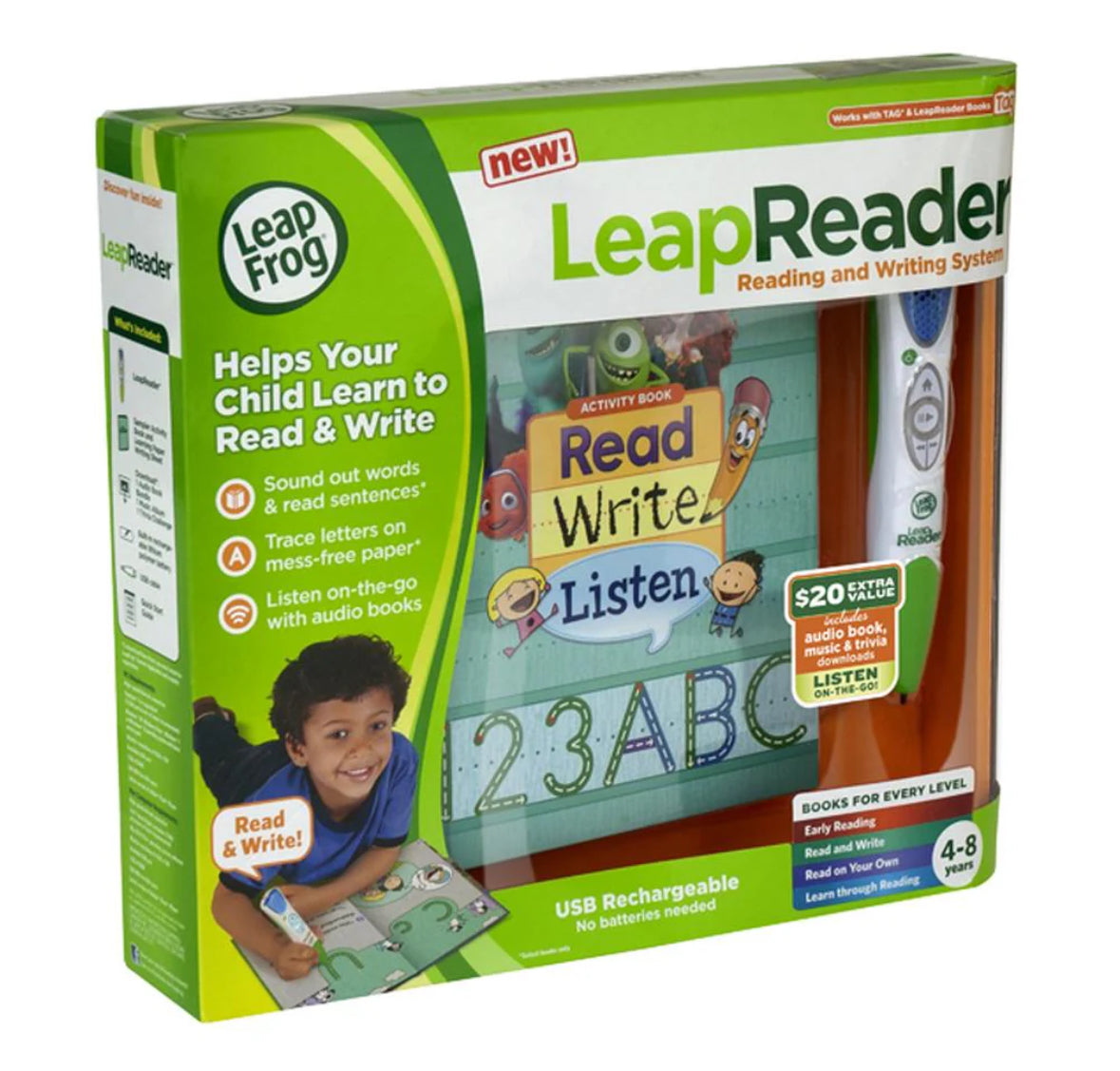 LeapReader Reading And Writing System
