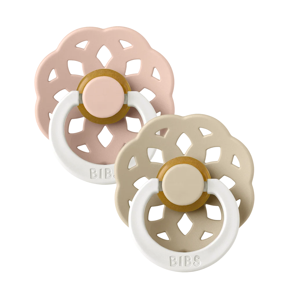 Bibs pacifier blush glow / vanilla glow
