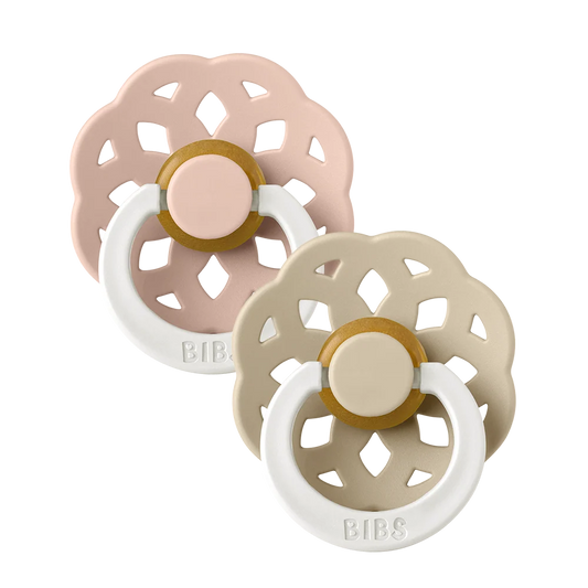 Bibs pacifier blush glow / vanilla glow